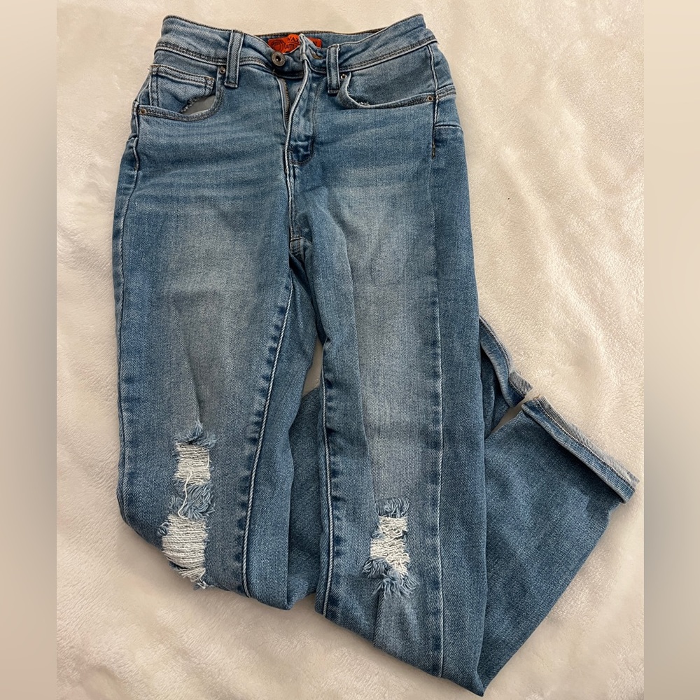 “Butt, I love you” Wax Jeans